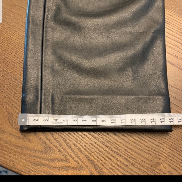 Calvin Klein Faux Leather Pants - Picture 8 of 8